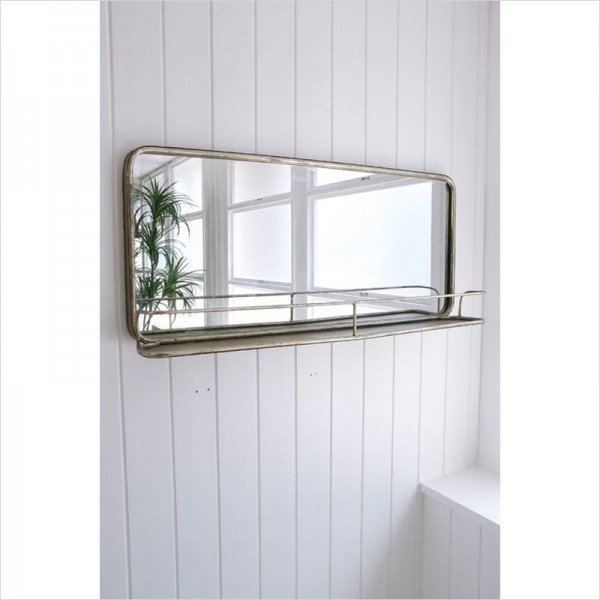 壁掛けミラー 大型ミラー 鏡 バリヤード ウォールミラー 横長