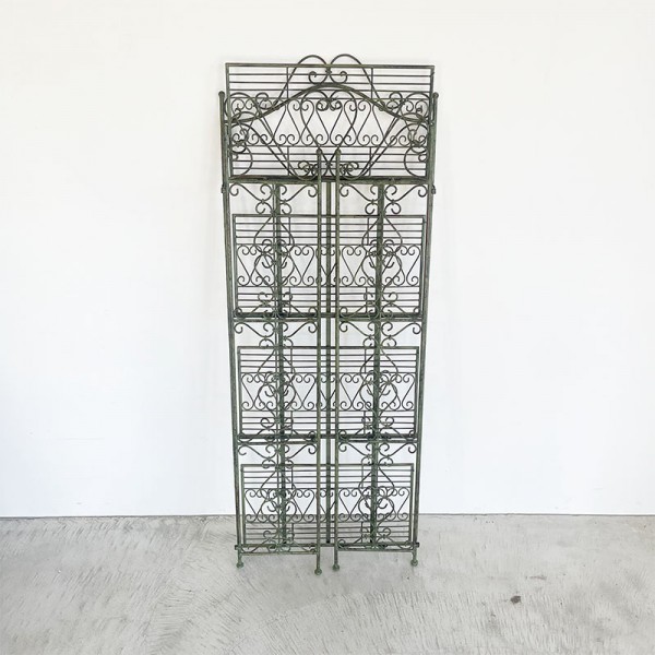 アイアン 4段シェルフ オープンラック アイアンラック ウィズリー