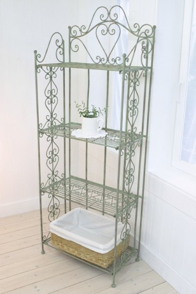 アイアン 4段シェルフ オープンラック アイアンラック ウィズリー