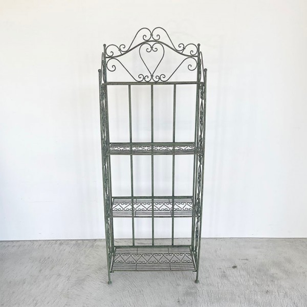 アイアン 4段シェルフ オープンラック アイアンラック ウィズリー