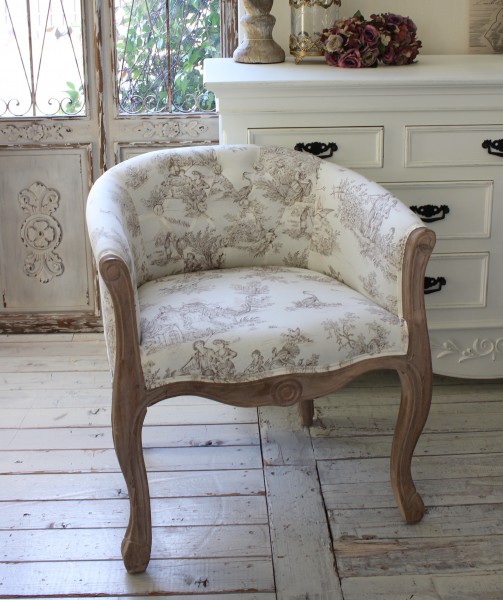 アームソファ トワルドジュイ パーソナルチェア 一人掛けチェア 椅子