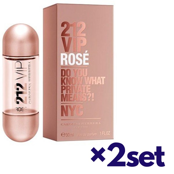 ヤマダモール | 【2セット】 キャロライナ ヘレラ 212 VIP ロゼ EDP