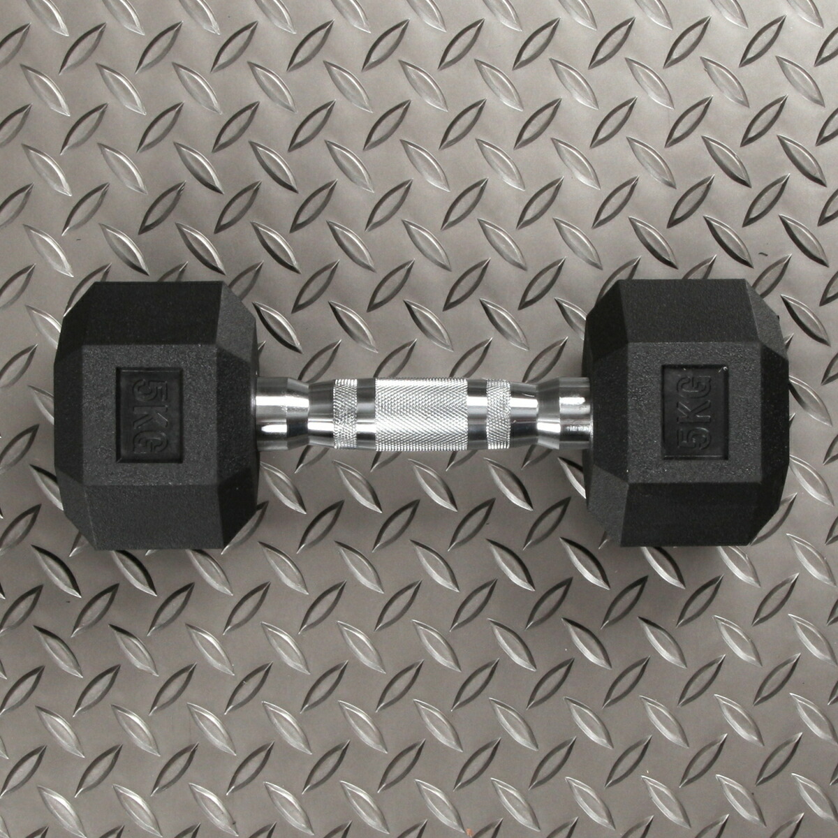 ラバーHEXダンベル5KG（2本セット）/POWER ARMOR（パワーアーマー）