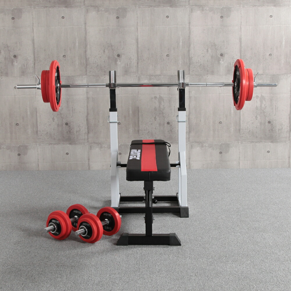 楽天市場】IROTEC（アイロテック）チャレンジセットR70 / バーベル