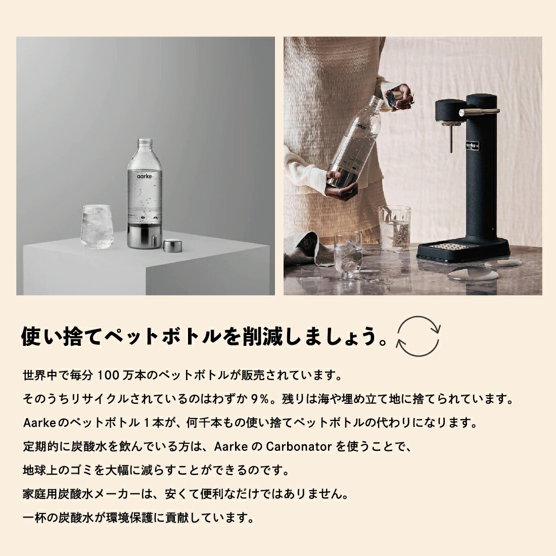 楽天市場】aarke アールケ アアルケ Carbonator カーボネーター3