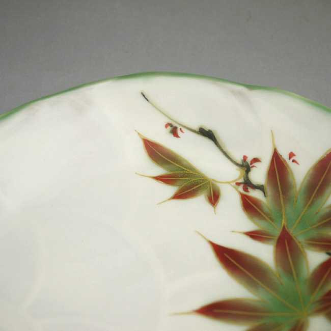 楽天市場】京焼 清水焼 花変わり銘々皿 陶あん 紅葉単品 : 京焼清水焼