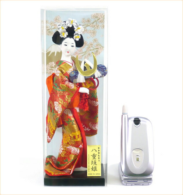 日本人形 【八重垣姫】4号 ケース入り【J004】 | 職人手作りの【秀光