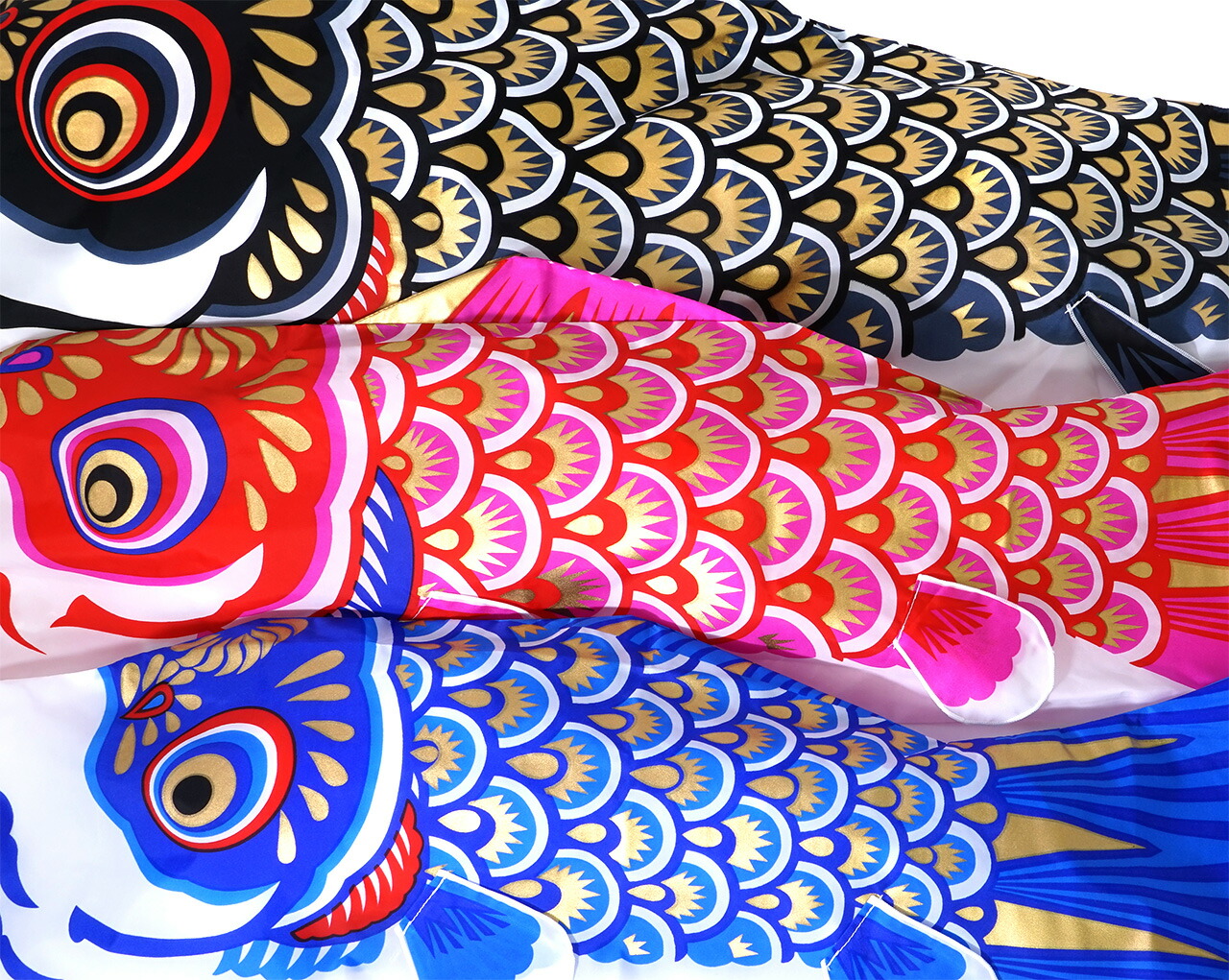 コンパクトサイズ・ベランダ用鯉のぼりフルセット【C6013】 | 職人