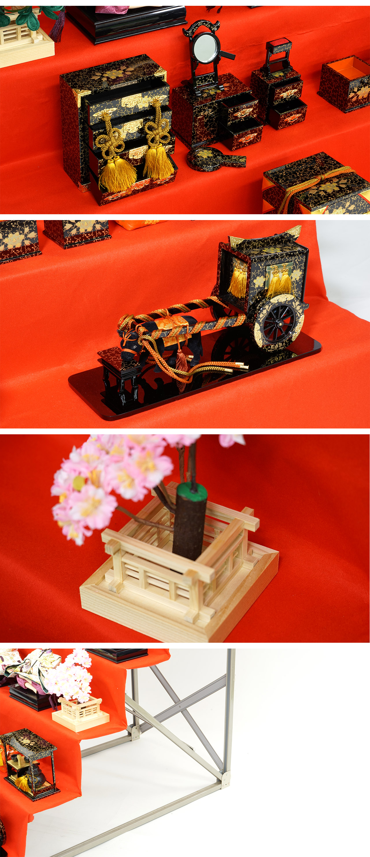 雛人形 ひな人形 衣裳着十五人七段飾りセット 秀光オリジナル限定品