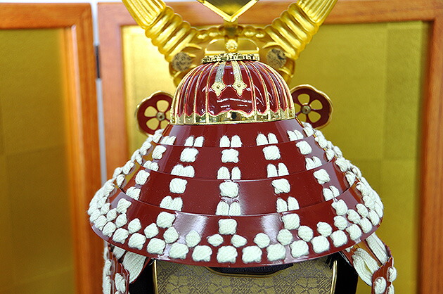 五月人形 コンパクト収納鎧飾りセット【P98125】武田信玄公型 奉納鎧