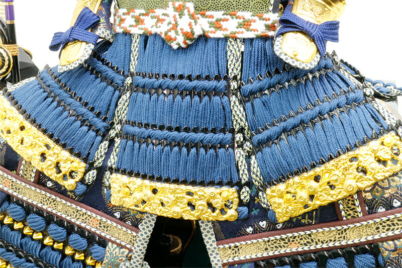 五月人形 鎧ケース飾りセット【P91222】伊達鎧 | 職人手作りの【秀光