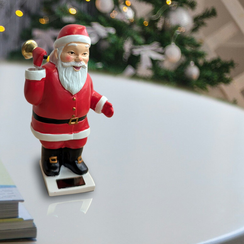 太陽光で動く！〈KIKKERLAND〉 SOLAR SANTA ソーラー サンタ