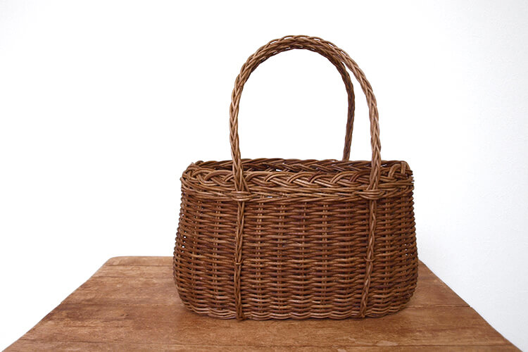 楽天市場】松野屋 日本製 あけび かごバッグ カゴ バスケット カゴ