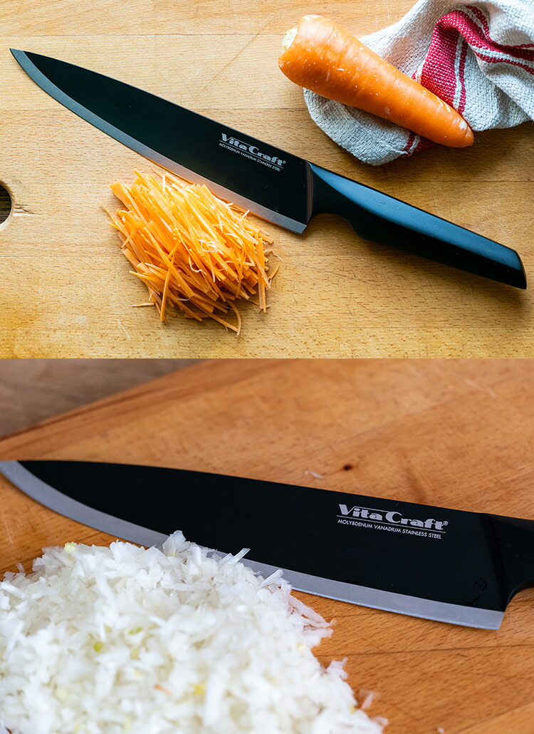 楽天市場】ビタクラフト SOLID KNIFE BLACK THE CHEF （Vita Craft