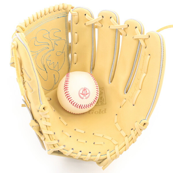 楽天市場】【高校野球対応／ムサシ別注】 硬式グローブ / ハイゴールド