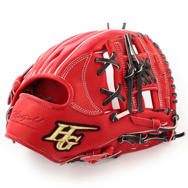 楽天市場】軟式グローブ / ハイゴールド 内野手 軟式グラブ 右投げ 心