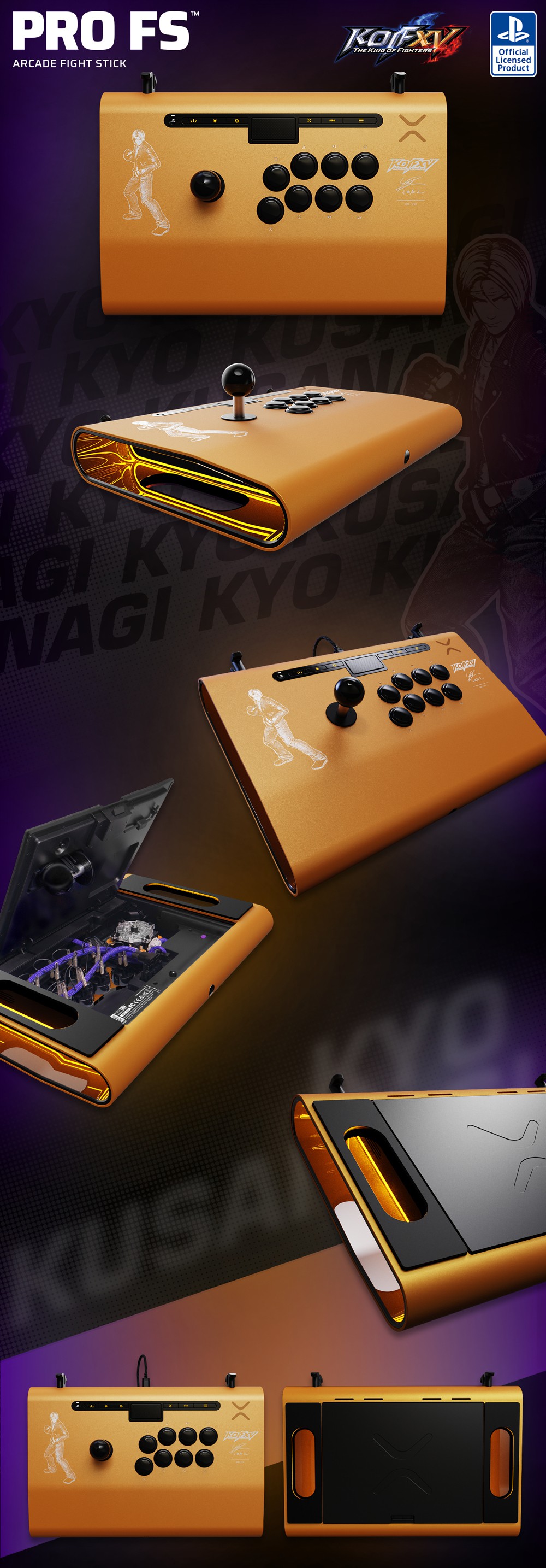 楽天市場】【Victrix公式ストア】 Victrix Pro FS PS5 KOF Kyo 草薙京