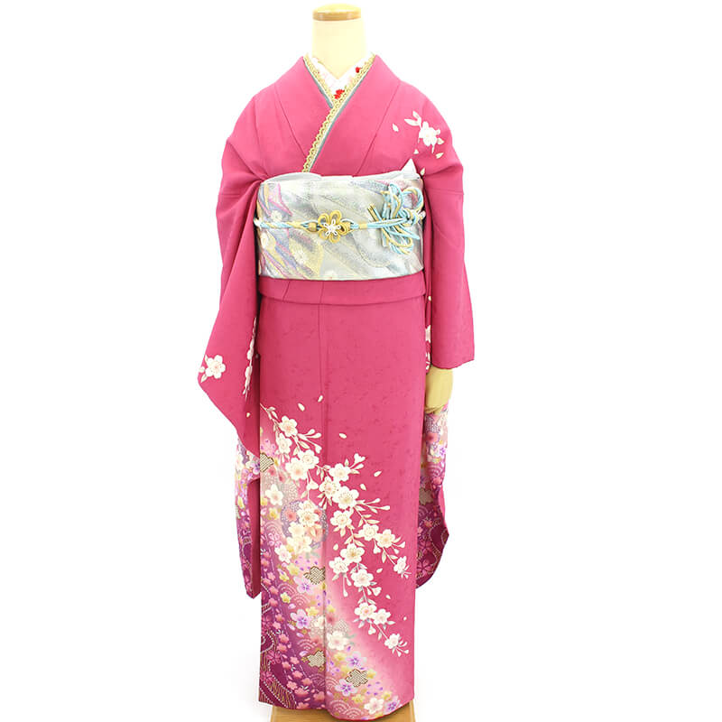 成人式 中古 振袖 コーディネイトセット 3点セット 袋帯 長襦袢
