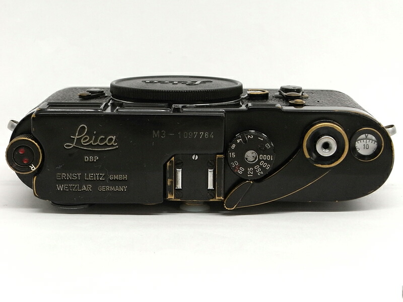 ライカ『LEICA M3ブラックペイント』#1097784 35mmフィルム Mマウント