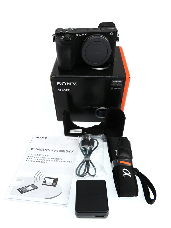 SONY】ソニー『α6500ボディ』ILCE-6500 2420万画素 APS-Cサイズ E