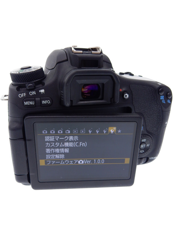 Canon】キヤノン『EOS 8000D ダブルズームキット』EOS8000D-WKIT2420万
