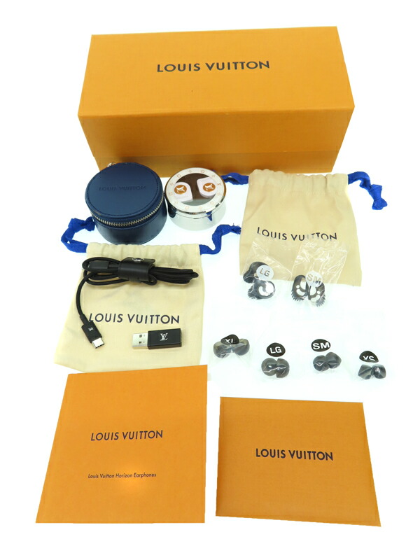 Louis Vuitton】ルイヴィトン『ホライゾンイヤホン ホワイト』QAB120