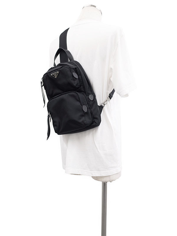 PRADA】プラダ『ナイロン ボディバッグ』1BZ026 ユニセックス 1週間
