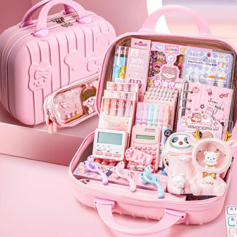 楽天市場】【SS限定5％OFF】超豪華な文房具セット 携帯便利 収納ケース