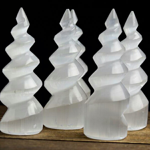 楽天市場】セレナイト キャッツアイセレナイト モロッコ産 スパイラル