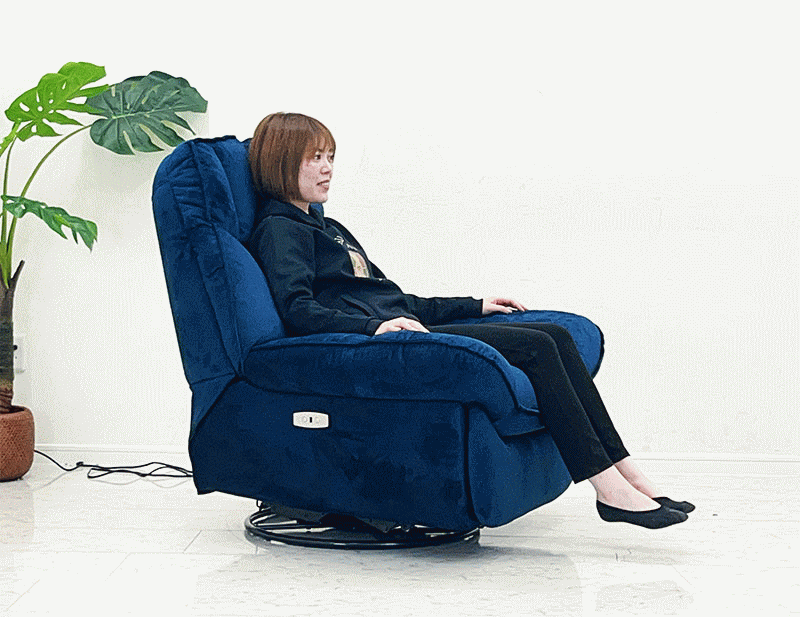 楽天市場】電動リクライニングチェア 1人用 揺れる 電動 回転 電動