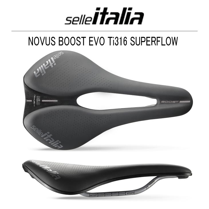 即納)selleITALIA セライタリア NOVUS BOOST EVO Ti316 SUPERFLOW
