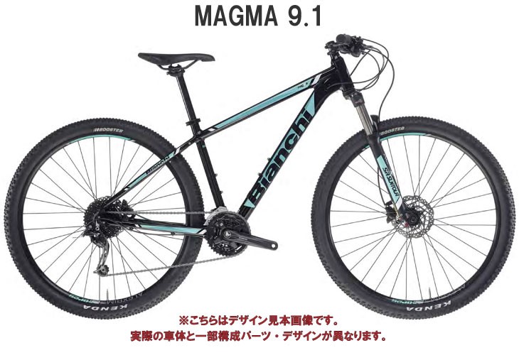 2024 BIANCHI ビアンキ MAGMA 9.1 マグマ9.1 ブラック/CK16 1×10s MTB