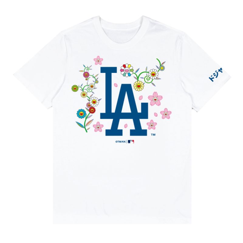 楽天市場】【最大2000円クーポン4日から】村上隆 ×ドジャース Tシャツ