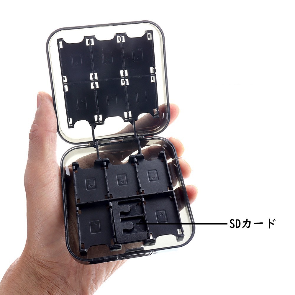 楽天市場】送料無料 ゲームソフト収納ケース NintendoSwitch