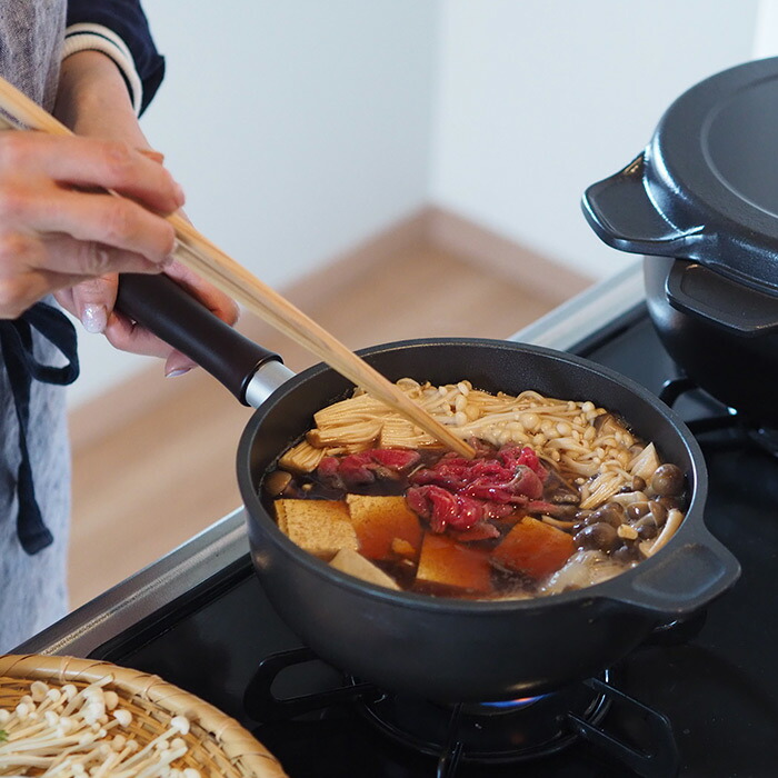 楽天市場】味わい鍋 片手 20cm / 無水鍋 無水調理 片手鍋 ガス火専用