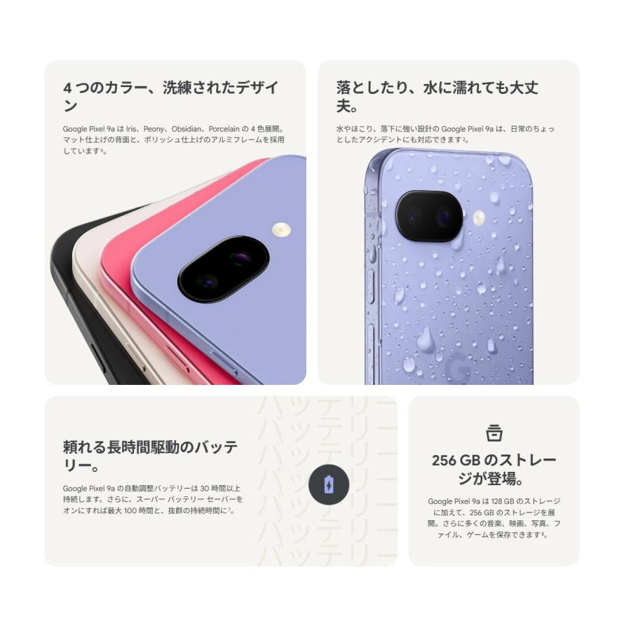 楽天市場】「 訳あり 未使用品 」SIMフリー Google Pixel 9a 128GB