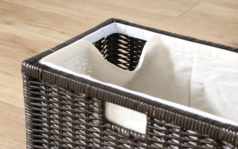 楽天市場】アジアン家具 収納ボックス ラタン バスケット 籐かご 3個