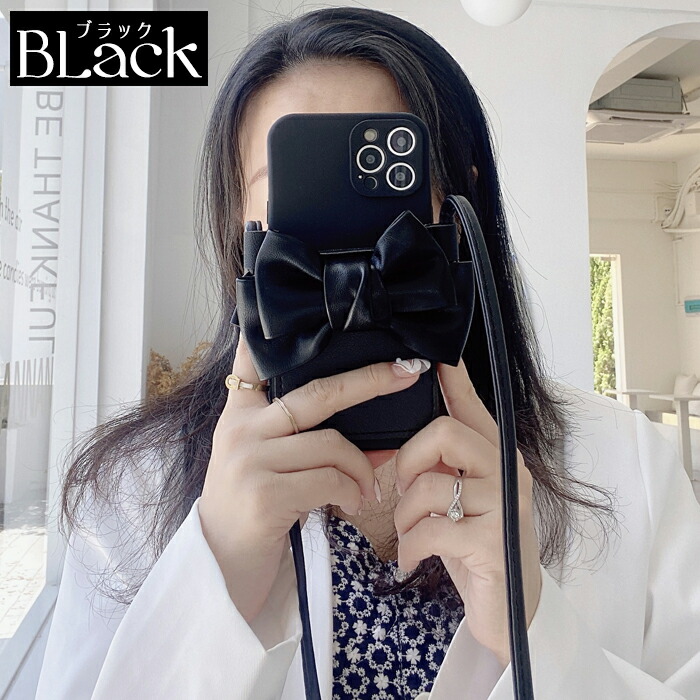 楽天市場】iPhone14 ビッグリボン カードポケット 多機種対応 iPhone