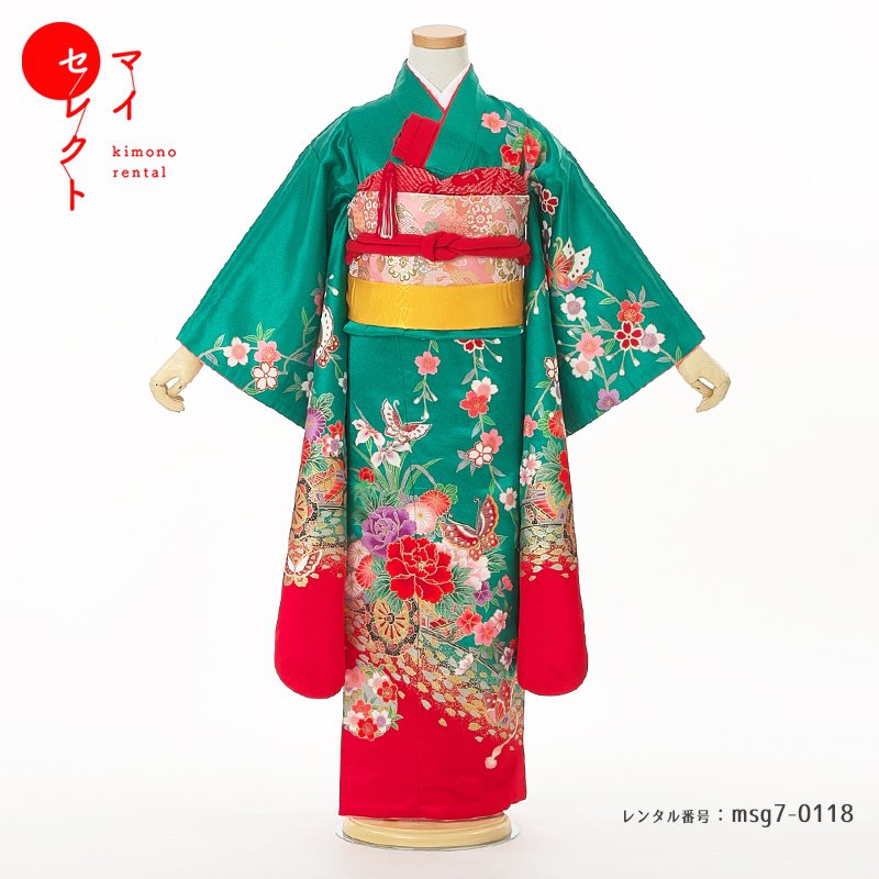 楽天市場】【レンタル】 七五三 身長110cm〜125cm 着物レンタル 7歳