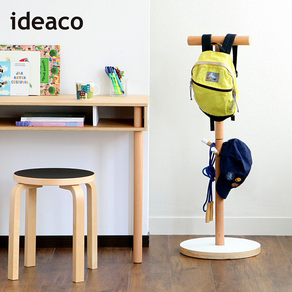 楽天市場】イデアコ ランドセルラック コドモハンガー ランドセル