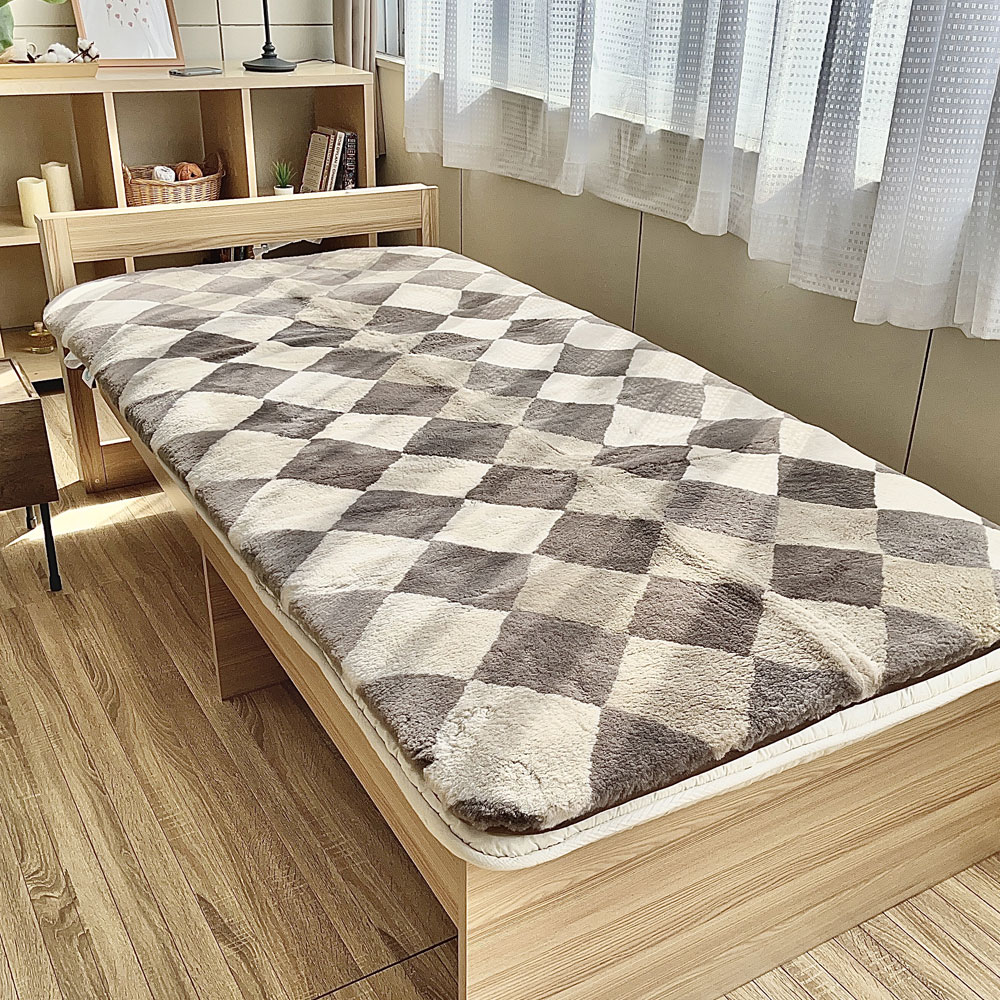 ぼのちゃん専用ExcelHuman ムートンシーツ シングルサイズ羊毛皮100