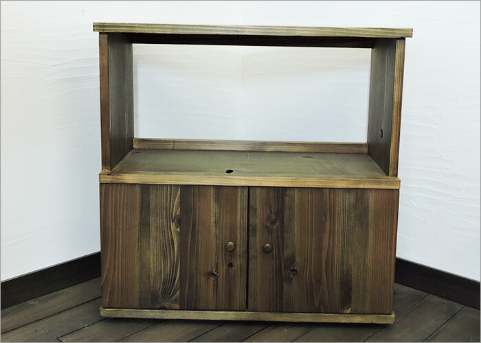 楽天市場】古材 オープンシェルフ ラック 棚 シェルフ 木製 収納