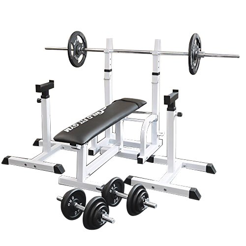 楽天市場】フォールディングジムセット 赤ラバー 140kg筋トレ