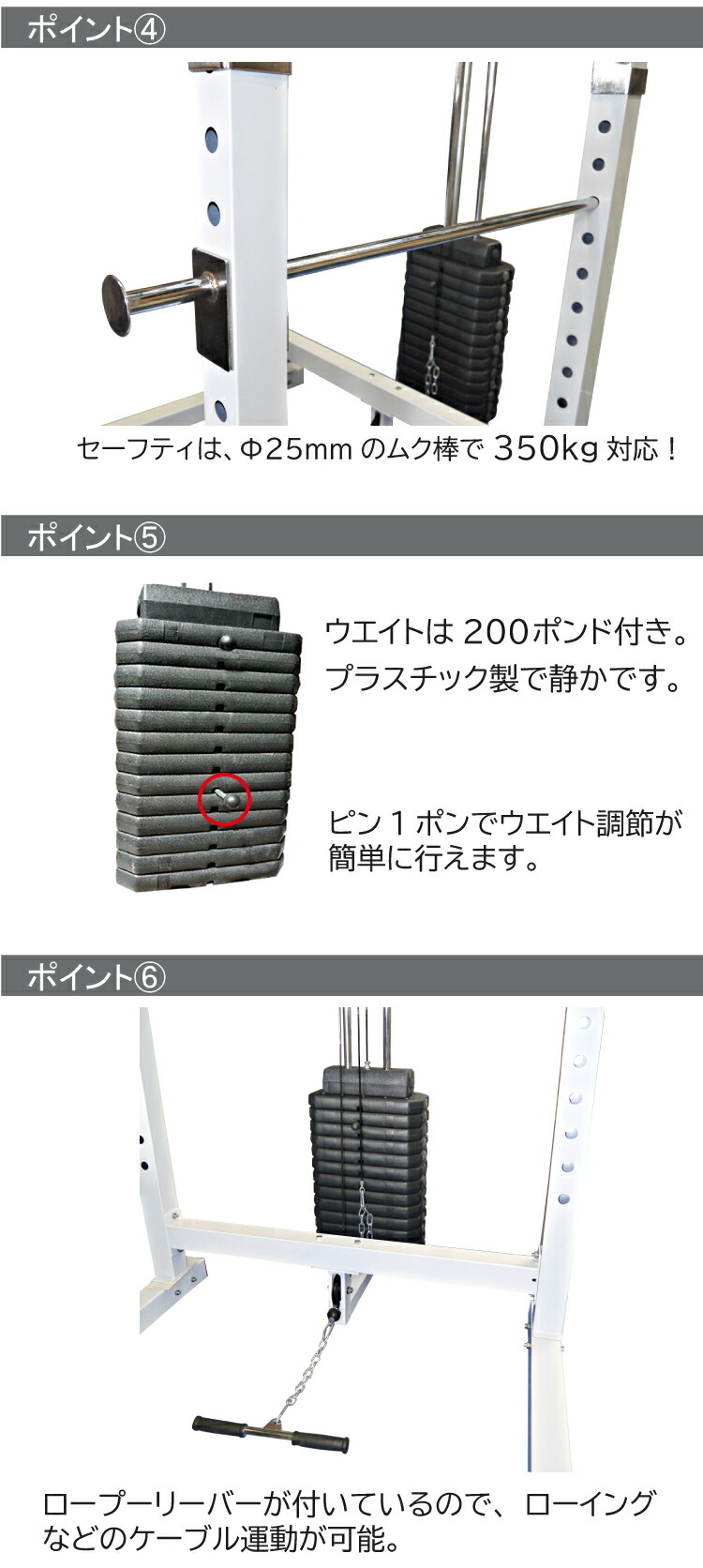 楽天市場】WILD FIT ワイルドフィット 《高重量》75mmハイパワーラック