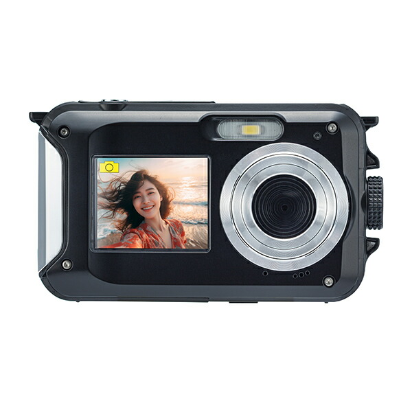 楽天市場】VERSOS ベルソス 防水防塵 デジタルカメラ ブラック W150-VS