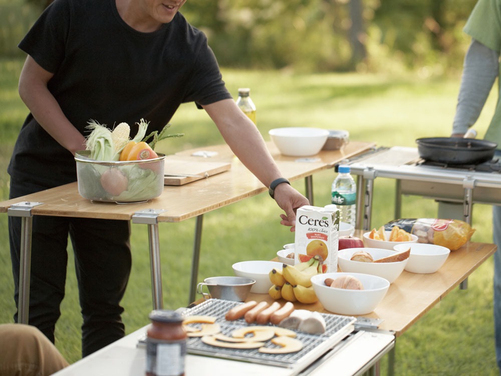 peak マルチファンクションテーブル　CK-116TR 脚CK-112 snow peak（スノーピーク） マルチファンクションテーブル竹 CK-116TR