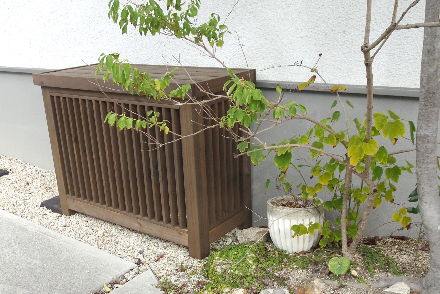 WOODPRO本店】室外機カバー(商品)