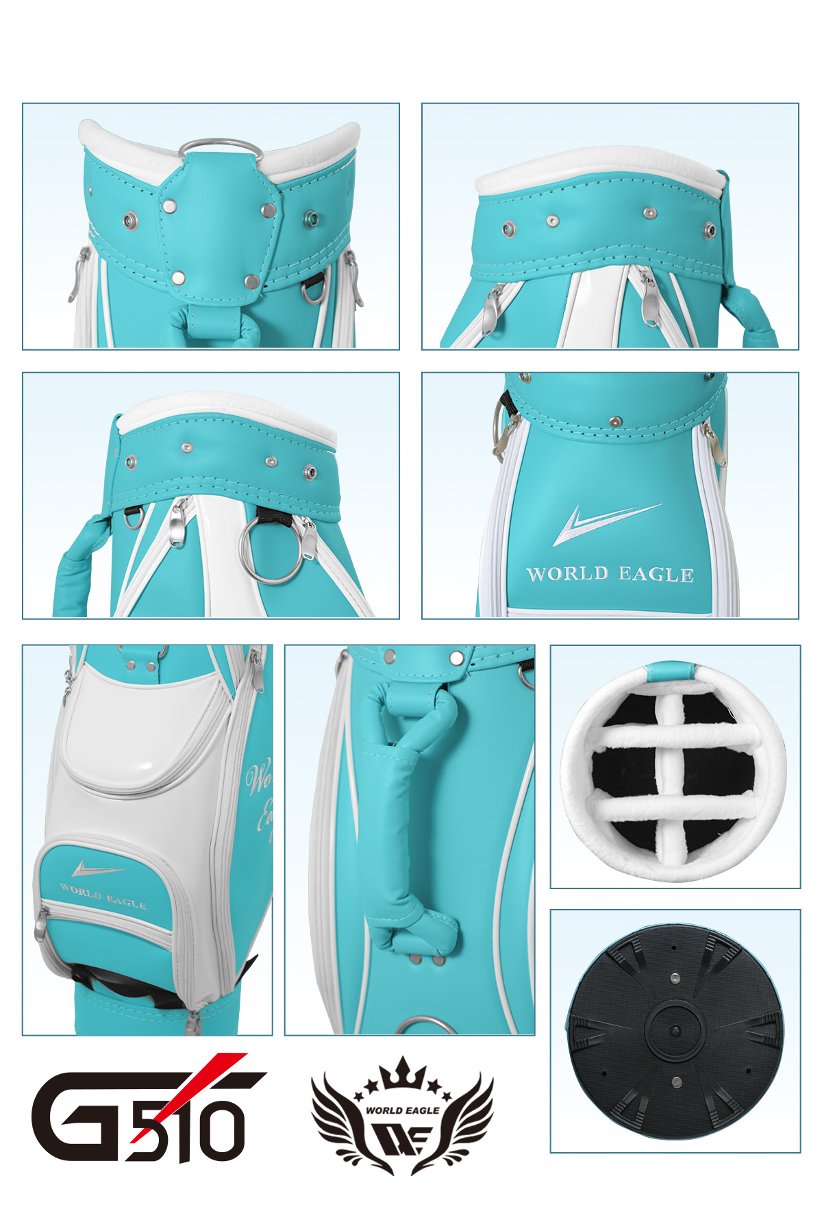 ワールドイーグル G510 レディース キャディバッグ | ワールドゴルフ