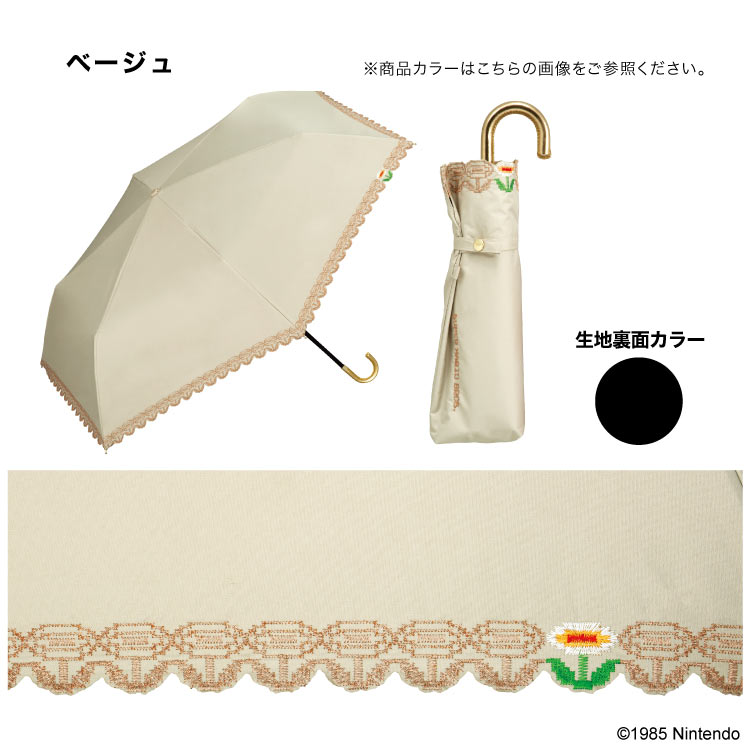 遮光アイテムスカラップ 刺繍 スーパーマリオブラザーズ ミニ Wpc