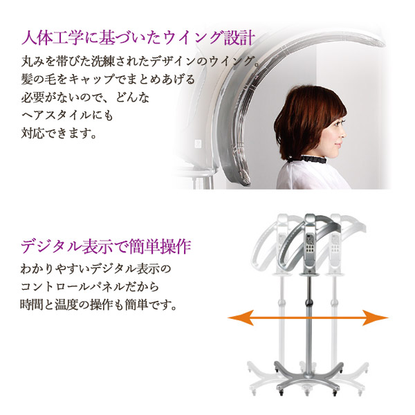 楽天市場】【2年保証】遠赤外線 促進器 促進機 デジタルパーマ VOGUE